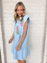 Load image into Gallery viewer, Please Excuse The Mess Sky Dress