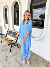 Load image into Gallery viewer, Make It Happen Blue Dress