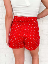 Load image into Gallery viewer, Summer Nights Red Shorts