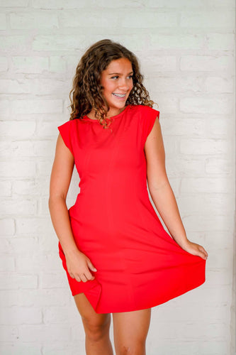 Work For You Red Dress