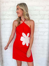 Load image into Gallery viewer, Zero Tolerance Red Floral Dress