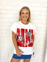 Load image into Gallery viewer, Queen Of Sparkles Alabama Metallic Icon Tee