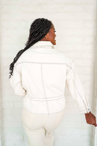 Kinda Want It All Cream Jacket