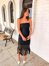 Load image into Gallery viewer, Reverse The Way Black Dress