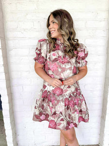 Since Last Year Dusty Rose Dress