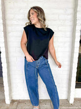 Load image into Gallery viewer, Break The News Denim Barrel Jeans