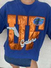 Load image into Gallery viewer, Queen Of Sparkles Florida Metallic Icon Sweatshirt