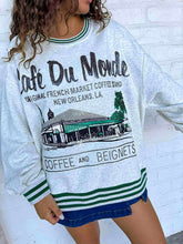 Load image into Gallery viewer, Queen Of Sparkles Cafe Du Monde Sweatshirt