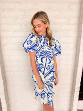 Load image into Gallery viewer, Share Your Heart Blue Dress