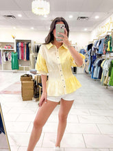 Load image into Gallery viewer, Loud Cheer Yellow Top