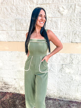 Load image into Gallery viewer, Say You Love Me Jumpsuit Olive