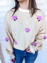 Load image into Gallery viewer, Essence Of Summer Cream Sweater