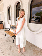 Load image into Gallery viewer, Leave It All Behind White Dress