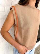 Load image into Gallery viewer, THML Over Here Beige Top