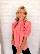 Load image into Gallery viewer, Popular Opinions Coral Top