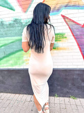 Load image into Gallery viewer, Rhythm Of The Night Dress Cream