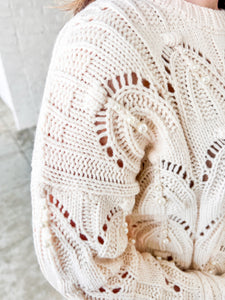 Classy Details Cream Top