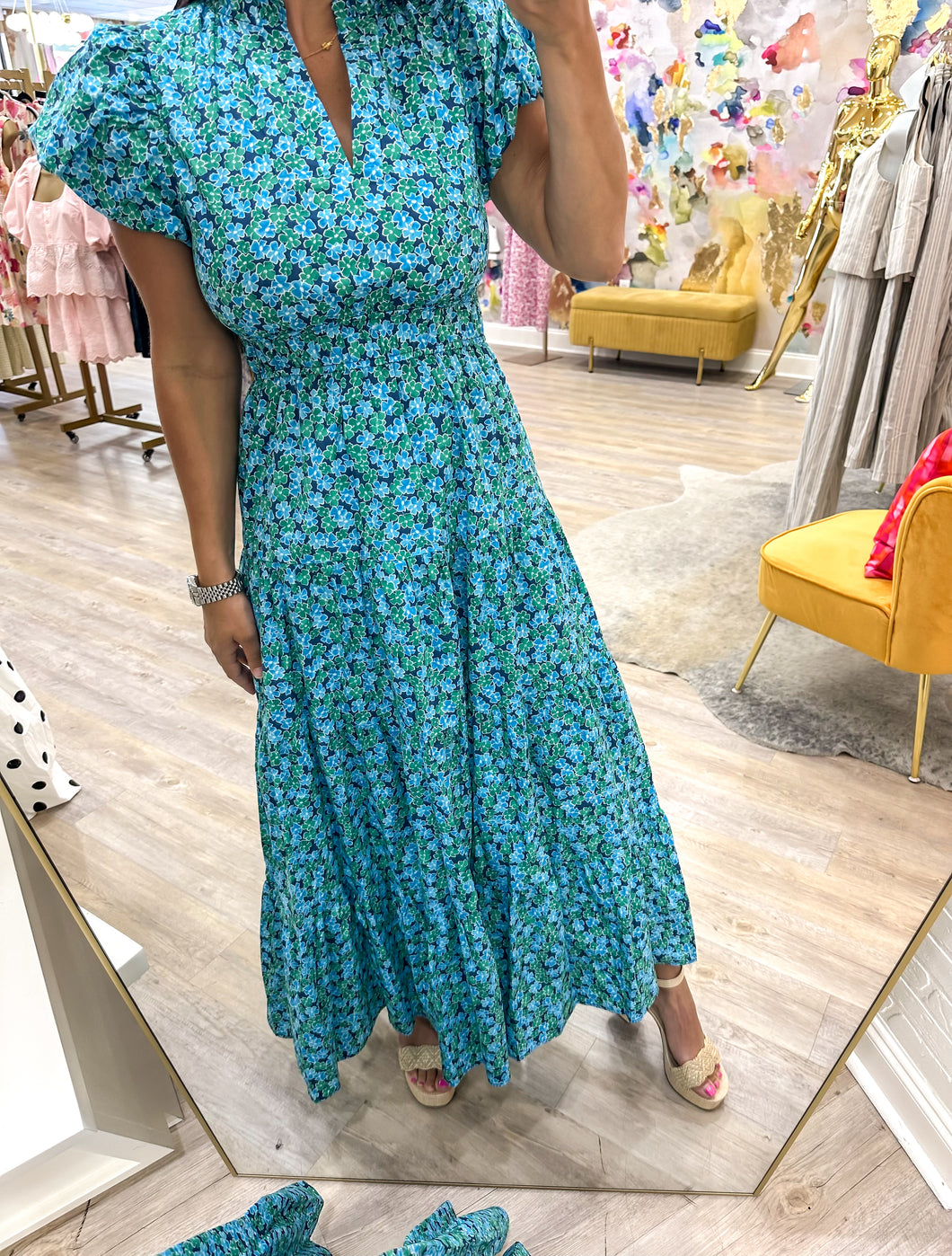 Tend To The New Navy Dress