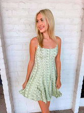 Load image into Gallery viewer, Garden Of Greens Paisley Dress