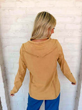 Load image into Gallery viewer, Cozy Days Orange Long-sleeve Top