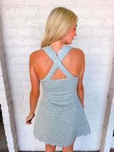 Load image into Gallery viewer, Easily My Favorite Grey Scallop Dress