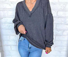 Load image into Gallery viewer, Groove And Move Black Longsleeve Top