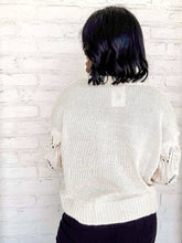 Load image into Gallery viewer, Classy Details Cream Top