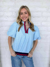 Load image into Gallery viewer, Catching Blues Top