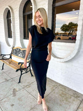 Load image into Gallery viewer, Save This Feeling Black Dress