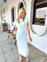 Load image into Gallery viewer, Save This Feeling White Dress