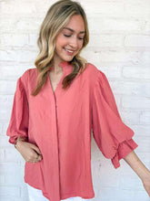 Load image into Gallery viewer, Anything And Everything Salmon Top