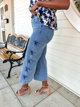 Load image into Gallery viewer, Seeing Bows Denim Pants