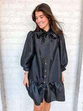 Load image into Gallery viewer, The Afterglow Black Dress