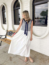 Load image into Gallery viewer, For The Record Navy Dress