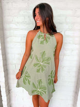 Load image into Gallery viewer, Have A Good Time Green Dress