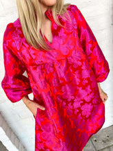Load image into Gallery viewer, Cherry Blossom Red Dress