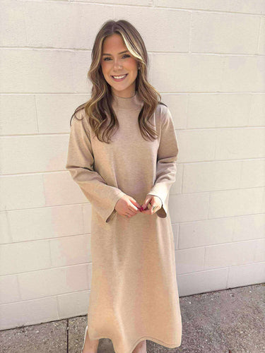 Out Of The Ordinary Sand Dress