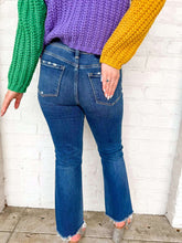 Load image into Gallery viewer, Intentional Care Hem Crop Flare Denim