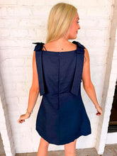 Load image into Gallery viewer, Fulfill Your Dreams Deep Navy Dress