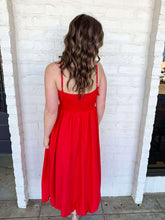 Load image into Gallery viewer, Gradual Shift Red Dress
