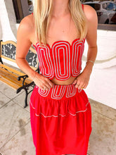 Load image into Gallery viewer, The Emily Solid Red Set