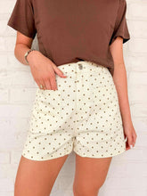 Load image into Gallery viewer, Summer Nights Cream Shorts