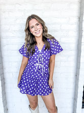 Load image into Gallery viewer, Spot On Purple Skort