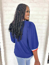 Load image into Gallery viewer, Carry On Hunter Navy Top