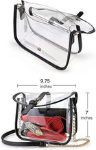 Load image into Gallery viewer, Fashionably Cute Clear Crossbody