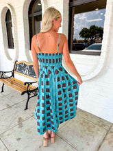 Load image into Gallery viewer, Like Old Times Blue Polka Dot Dress