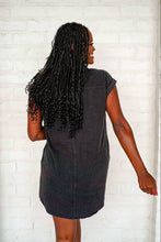 Load image into Gallery viewer, Cool Whisper Black Denim Dress
