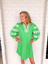 Load image into Gallery viewer, Because Of You Green Dress