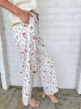 Load image into Gallery viewer, About Yesterday Floral Cream Pants