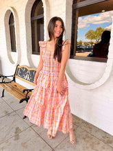 Load image into Gallery viewer, Kiss Goodbye Orange Dress